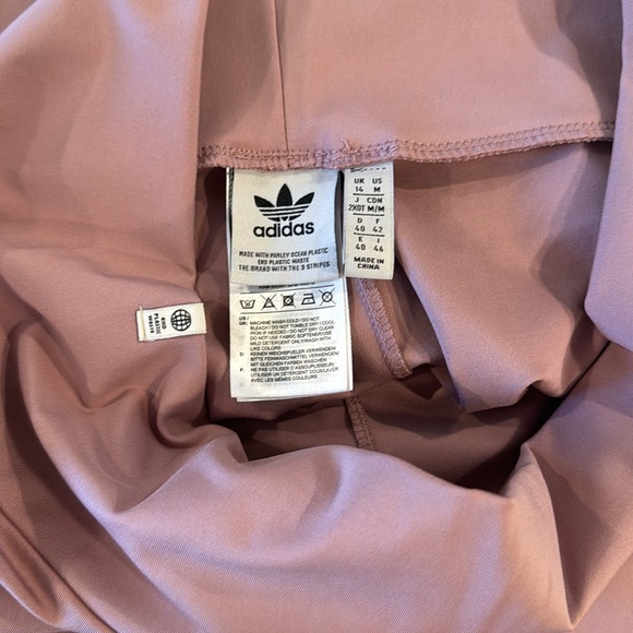 ADIDAS Adicolor Classics Tonal 3-Stripes Tights in Magic Mauve sz L NWOT RARE - Picture 11 of 11